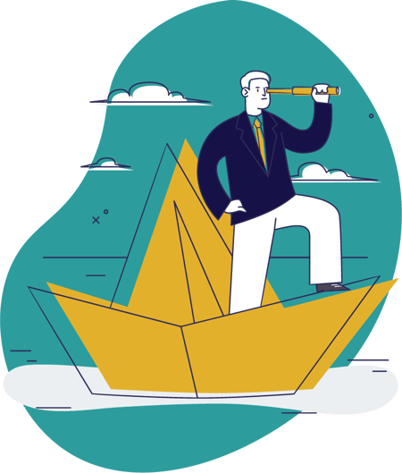 Moxie Illustration boatman-teal bkrd